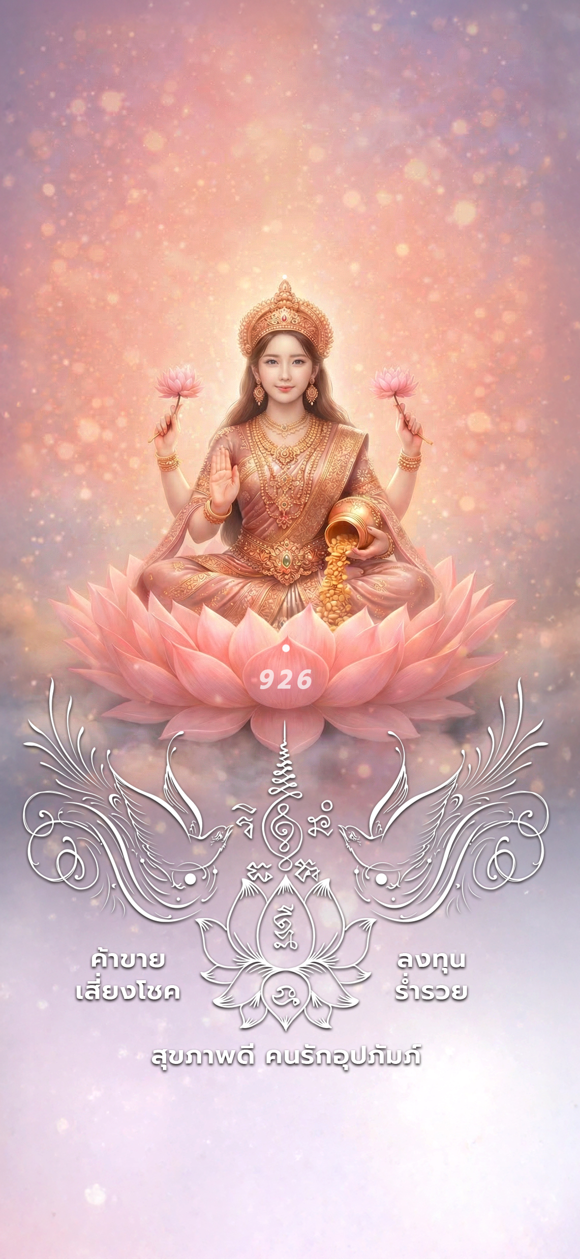 พระแม่ลักษมี - Physical Card (แบบที่ 1)